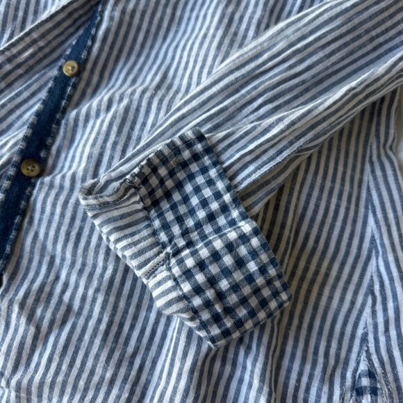 Denver Hayes striped button down - Picture 3 of 5